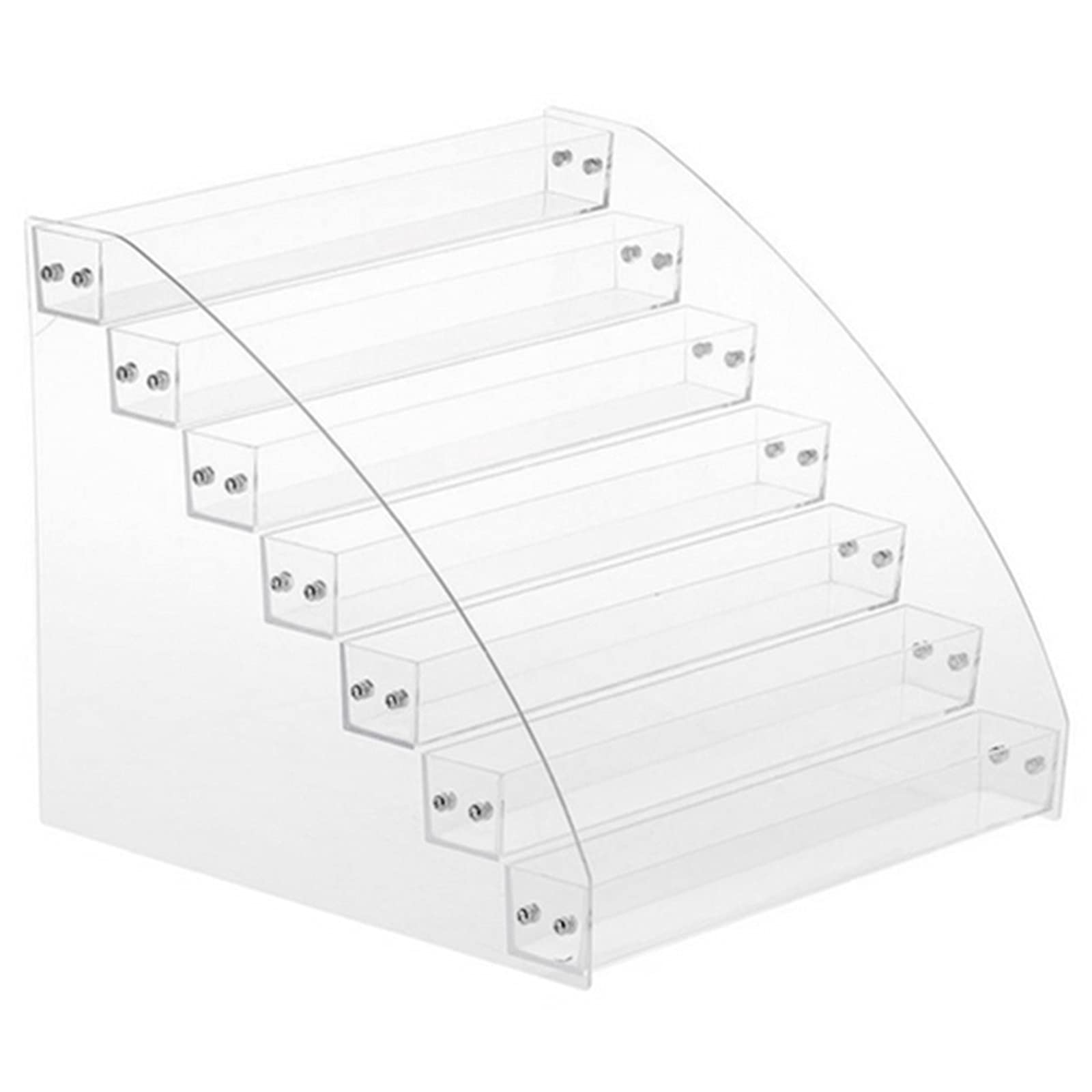 BeiHCain Nail Polish Organizer 84 Bottles of 7 Layers Acrylic Display Rack Eyeglasses Storage Essential Oils Holder Makeup Organizer