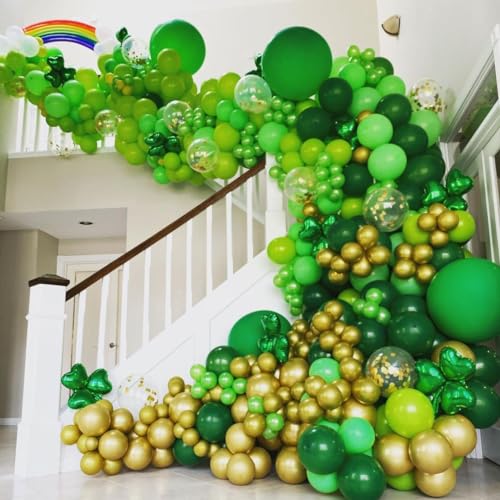 Image of KBZVNAF Green Latex Party Balloons 50 Pack 12 inch | Light Green Helium Matte Balloons for Birthday Wedding Baby Shower Summer Jungle Theme Party Decorations