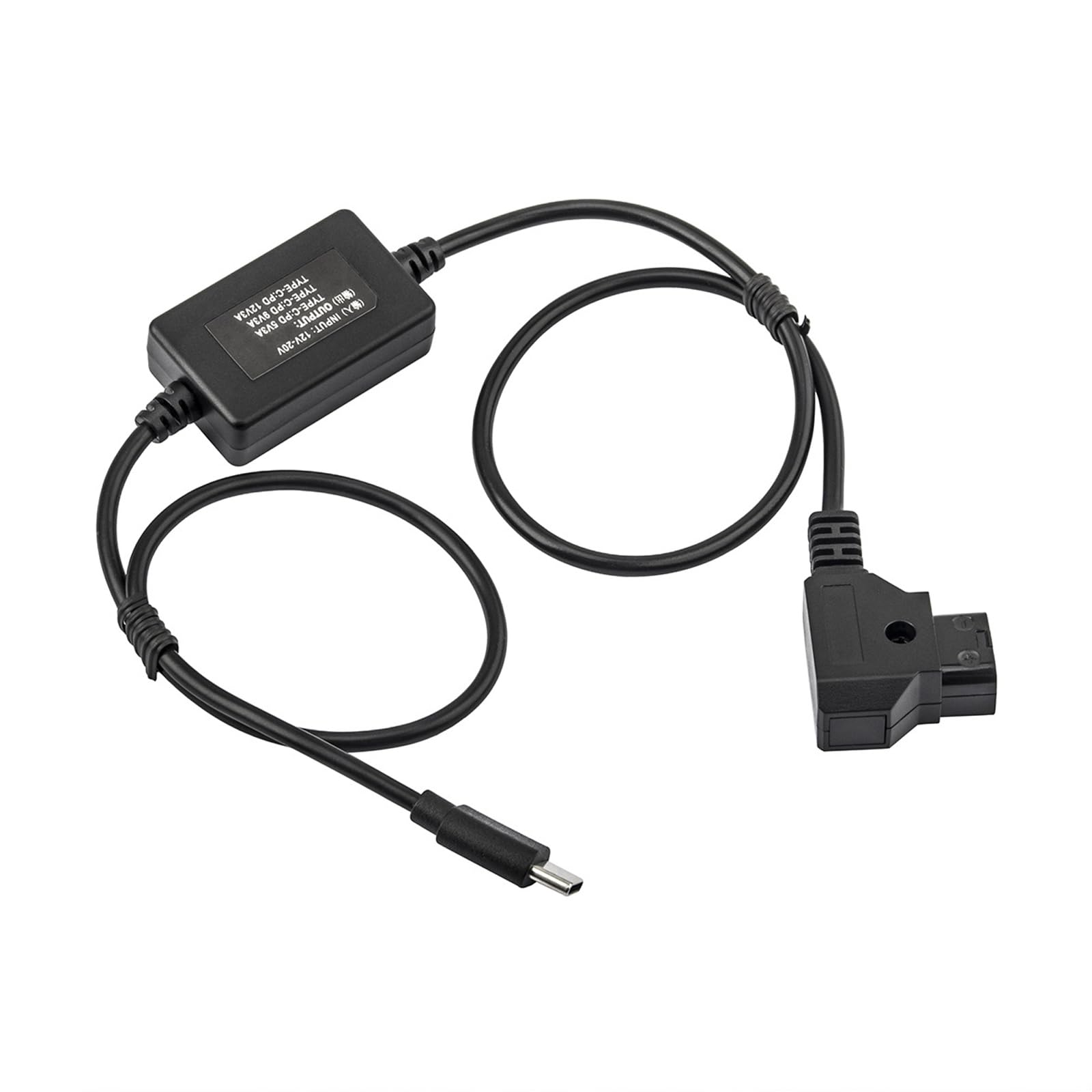 Cazstyk Professional D-Tap To Usb C Power Supply Cable For Cameras And Monitors Copper Cores Flexible Camera Power Cord