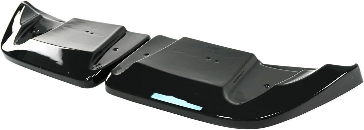 Replacement Rear Bumper Corner for Chevrolet Corvette C6 2005-2013 Spoiler Diffuser Splitter Glossy Black Car Accessories Left and Right(Glossy Black)