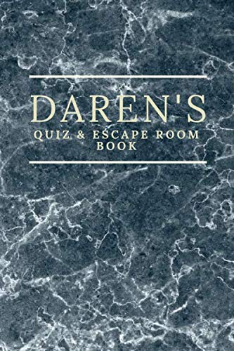 Daren's: Quiz and Escape Room Book