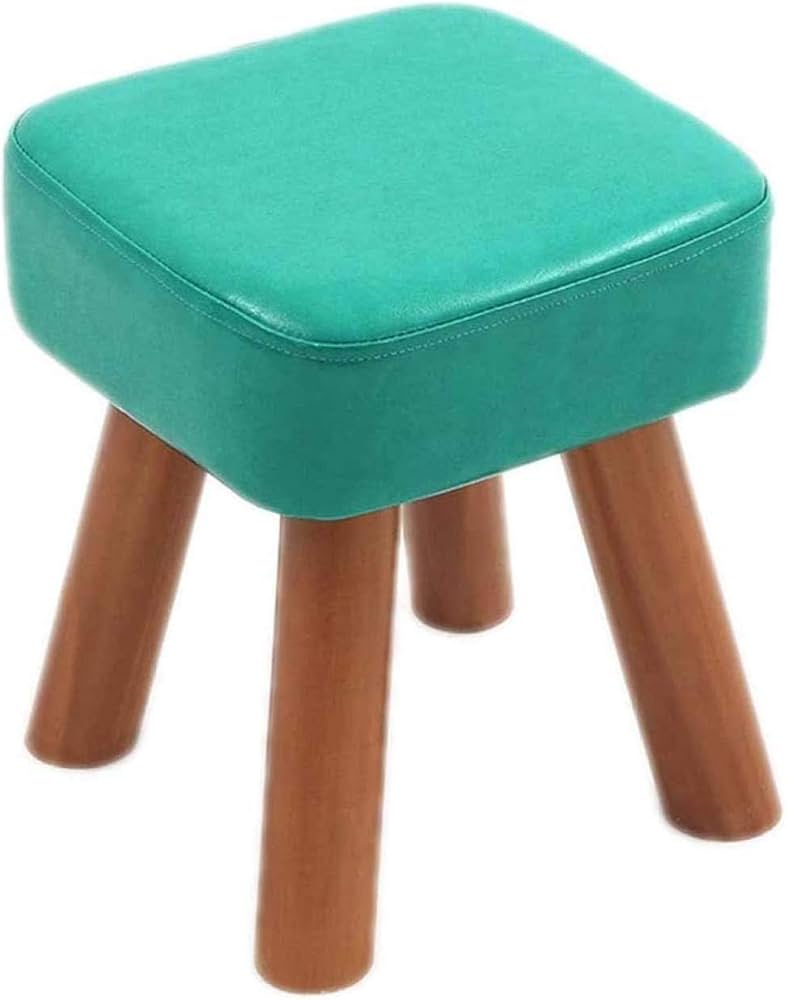 Amazon｜オスマン帝国フットスツールスツール無垢材レザーフットレスト