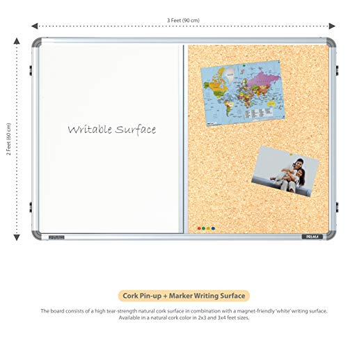 Pragati Systems® Prima Combination Board 2x3 ft Pack of 1 - Image 3