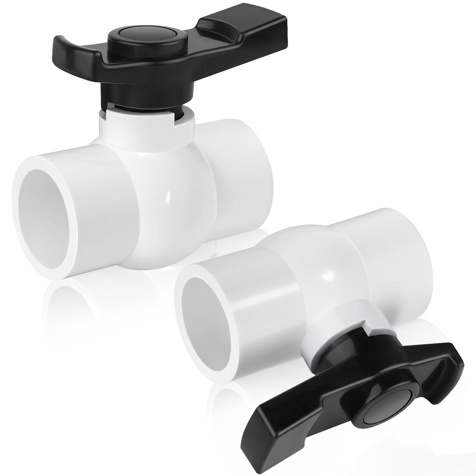 Boltigen PVC Ball Valve 2-Pack