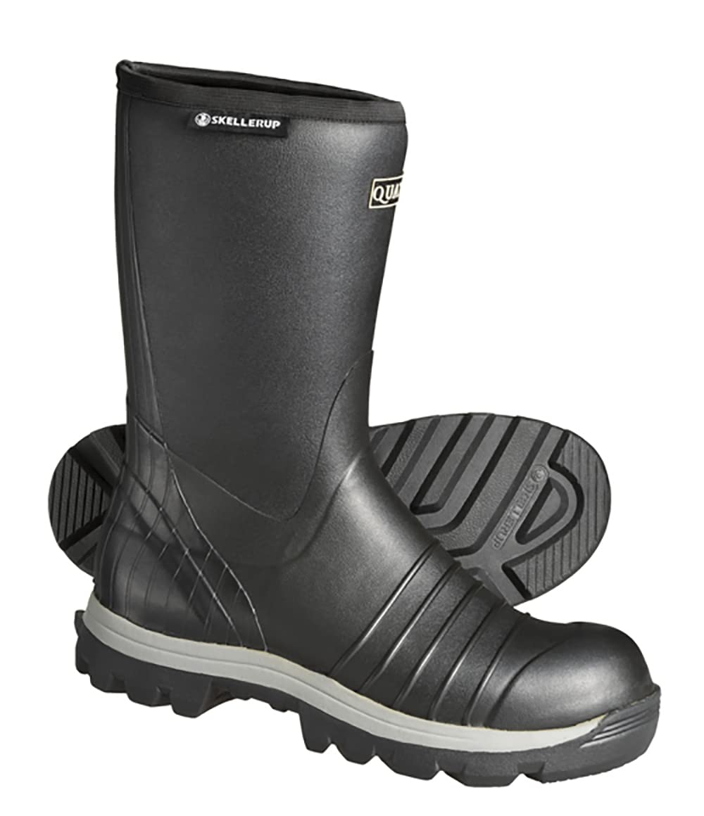 Skellerup Quatro Mens Insulated Boot 13in, Black, 10