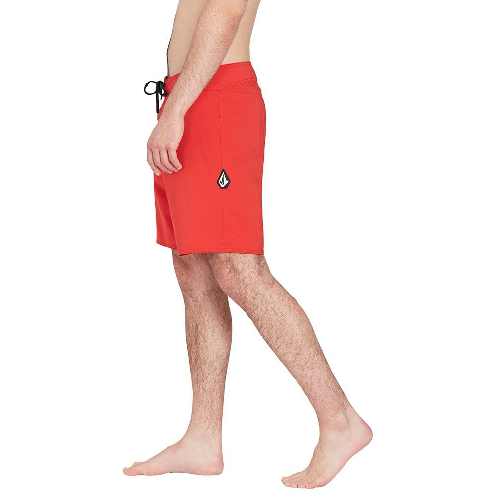 Volcom - Boardshorts Lido Solid Mod 18 Ribbon Red Herren – Rot