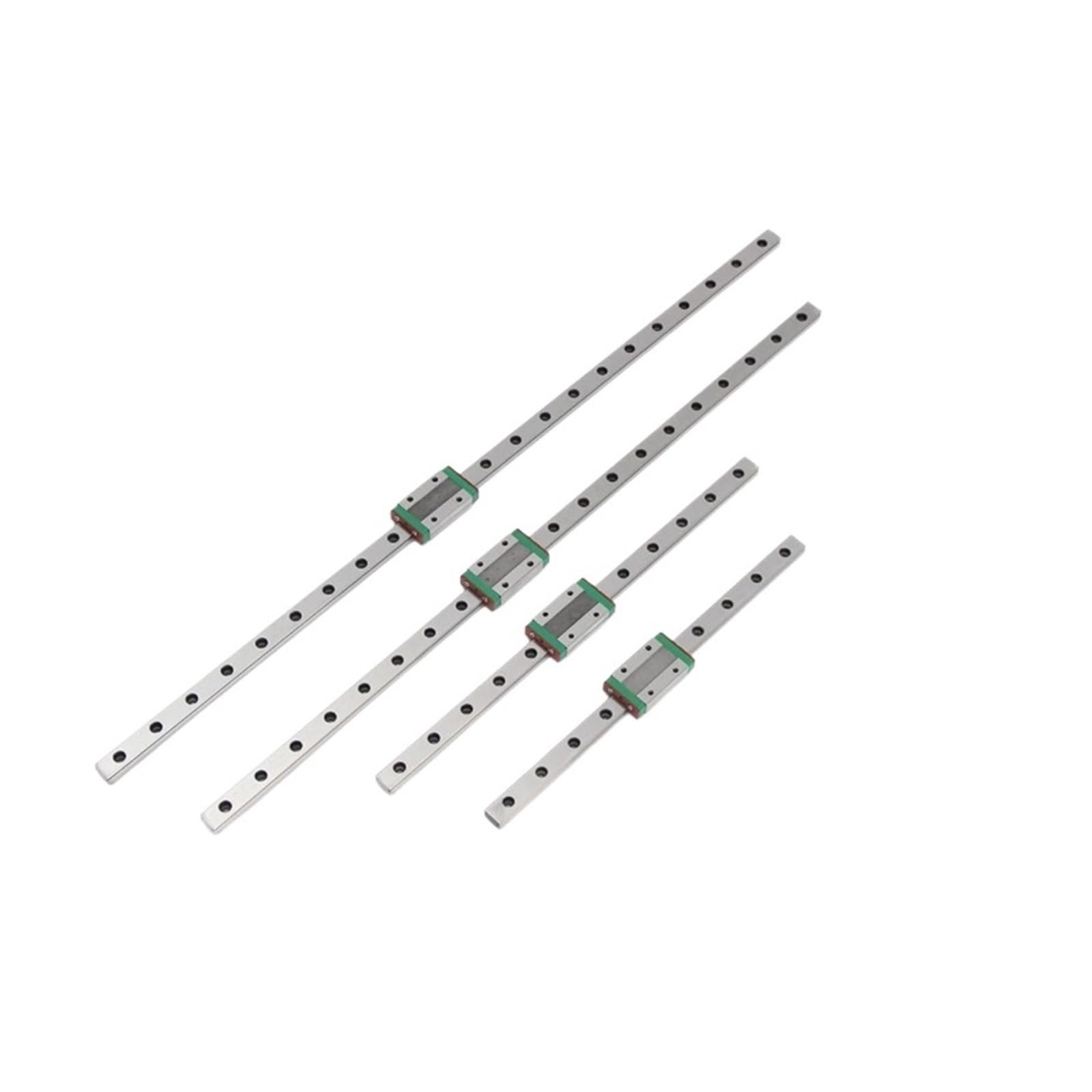 Linear Rail, Linear Sliding Gide 100mm-1200mm Bearing Steel MGN12H Linear Guide Slider Block MGN12H 1pcs Linear Guide +1 MGN12H Slider Block(250mm)