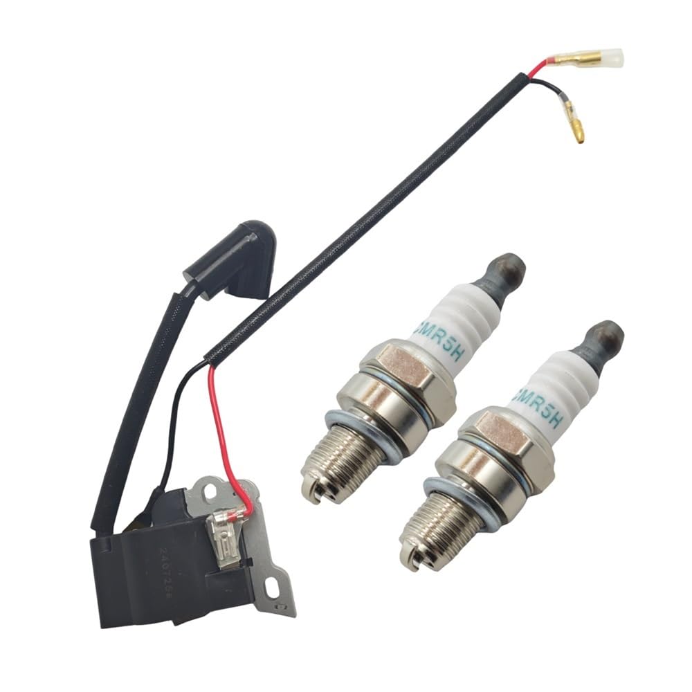 Módulo de Bobina de Encendido y Kit de bujías for Motor de cortacésped de 4 Tiempos GX35 UMK435 GX 35.