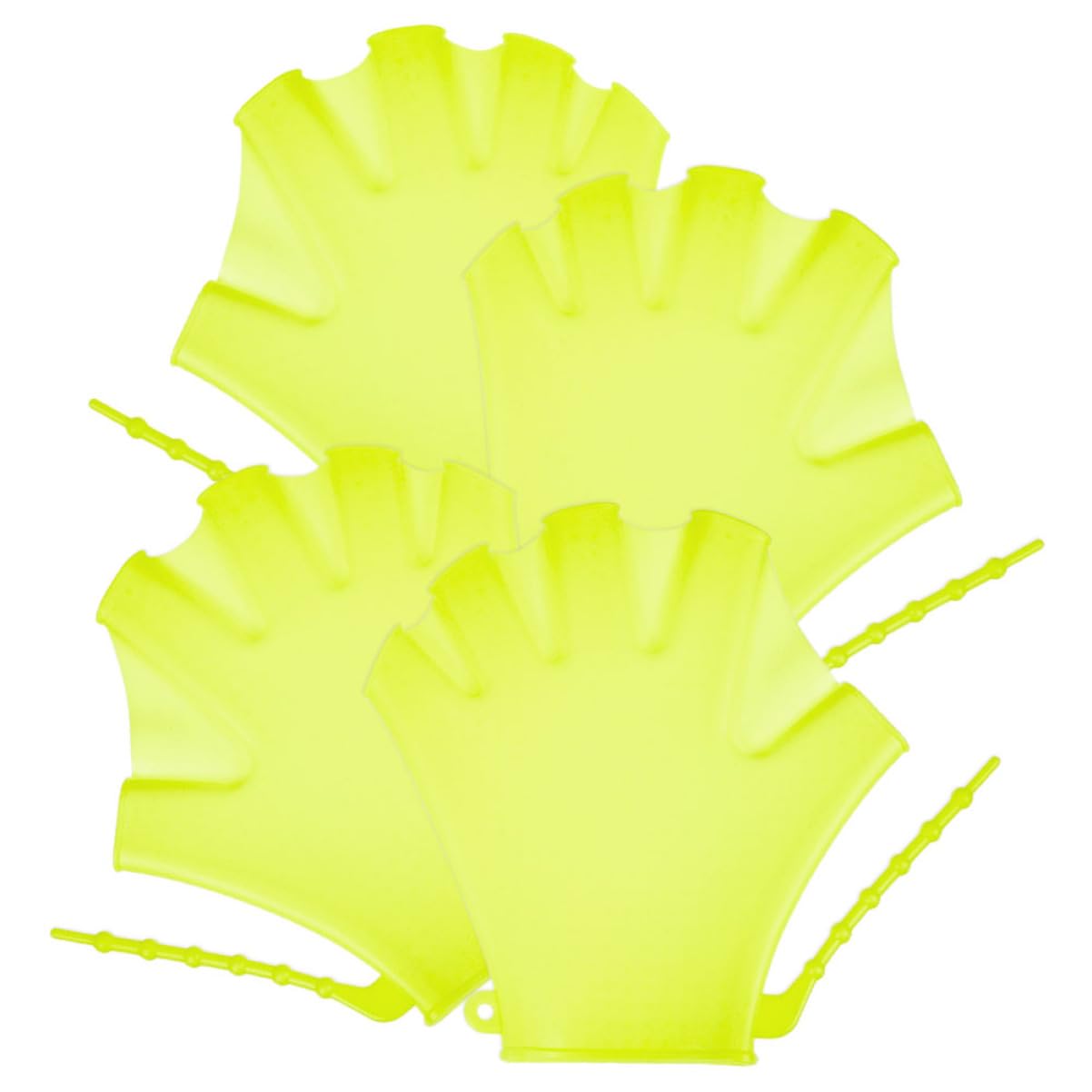 BESPORTBLE Schnorchelhandschuhe Handpaddel Schwimmhandschuhe mit Schwimmhäuten schwimmende Handflossen wasserfeste Handschuhe tauchen Tauchhilfshandschuhe Schwimmausrüstung Kieselgel