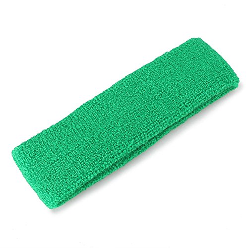 Mallofusa Athletic Headbands, Soft Cotton Sports Head Sweatbands for Basketball, Tennis, Running, Yoga, Working Out, 12 Pcs2