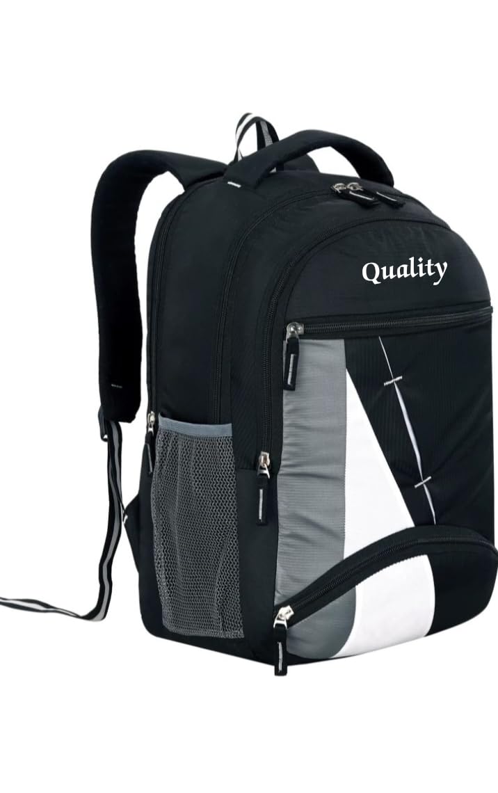Quality_35 L Casual Waterproof Laptop Bag/Backpack for Men Women Boys Girls/Office School College bags (Black) (B0CZTT89B9) Amazon Price History, Amazon Price Tracker