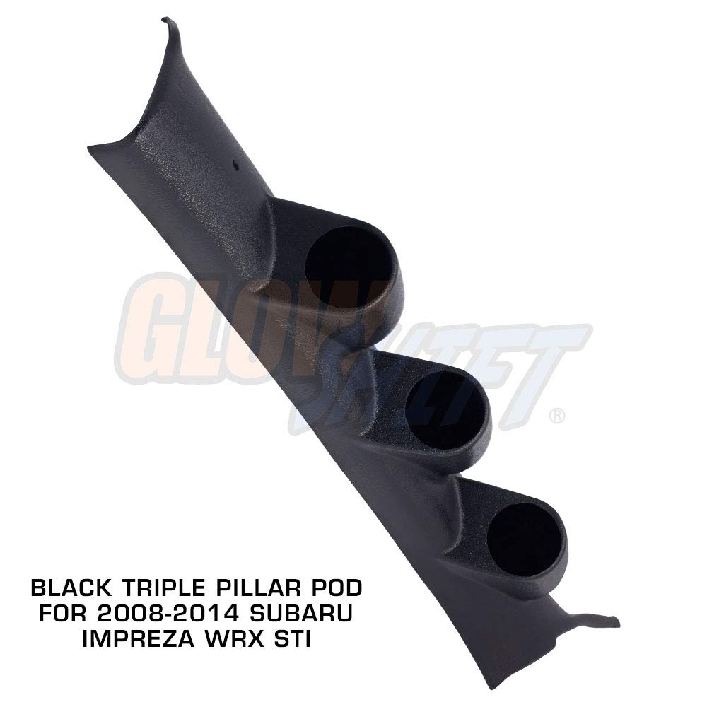 GlowShift Gauge Package Compatible with Subaru Impreza WRX STI 20082014 Tinted 7 Color 30 PSI