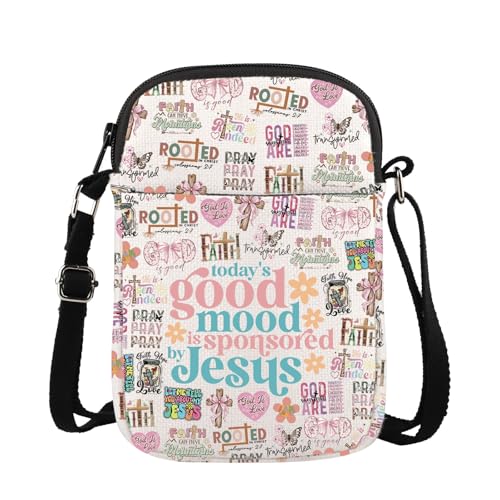 Lywjyb Birdgot Christian Crossbody Bag Faith Gift Christian Religious Gift Religious Believer Gift Catholic Gift