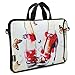 AUPET 16 16.5 17-17.3-Inch Water Resistant Neoprene Sleeve Notebook Neoprene Messenger Case Tote Bag with Outside Handle and Adjustable Shoulder Strap & Extra Pocket(Nice High-heeled Shoes)
