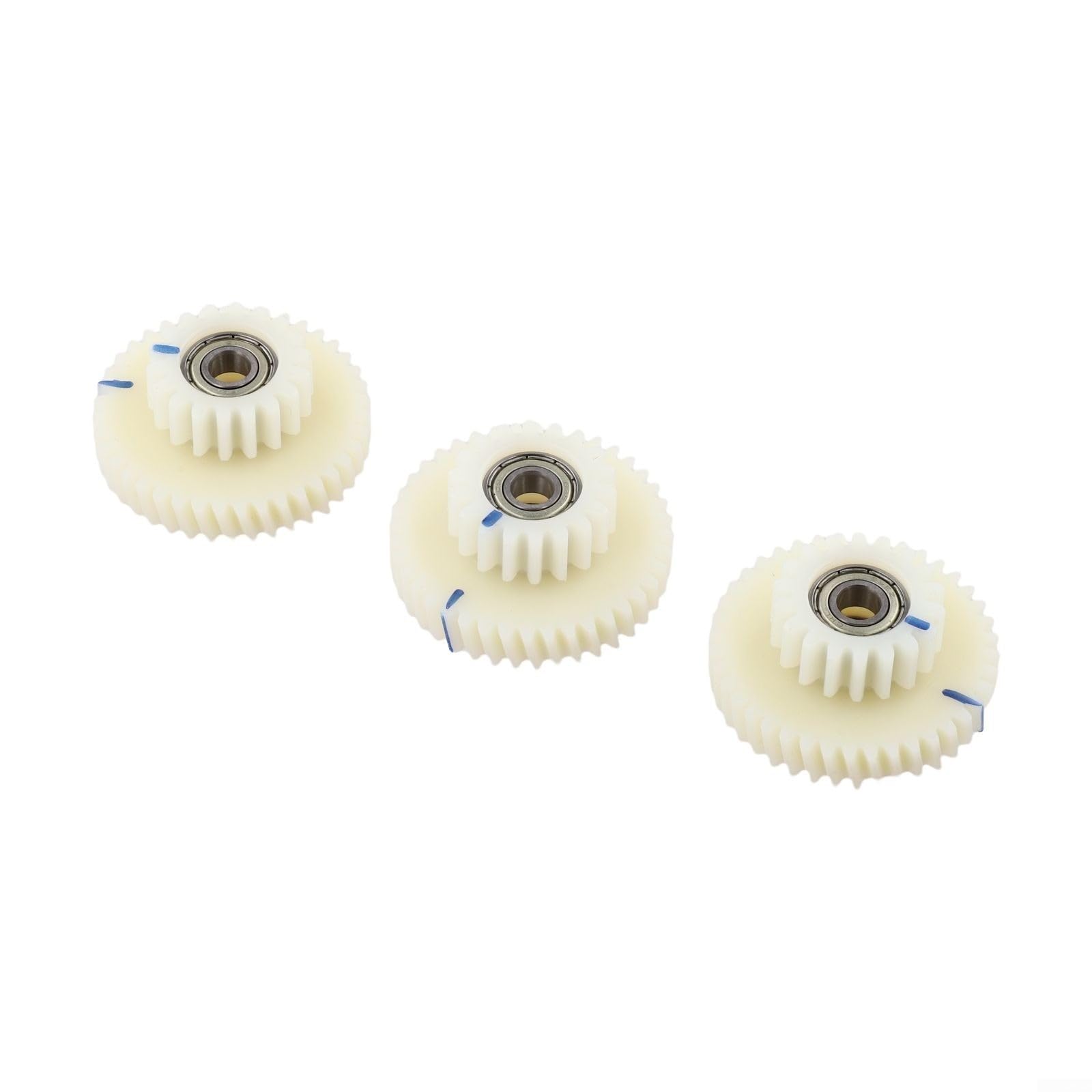 3 Kits De Transmisión Del Motor E-Bike, Piezas De Repuesto De Für De Nylon 40T Y 18T, 43 Mm Y 25 Mm De Diámetro, Rodamientos De 6 Mm Para Motores De Bicicletas Eléctricas E-Bike