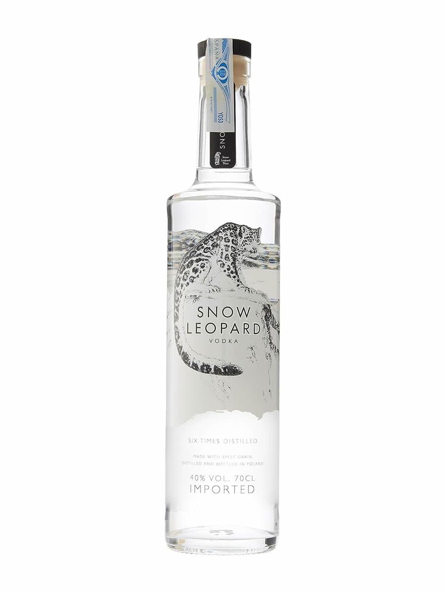 Snow Leopard Vodka, 70 cl