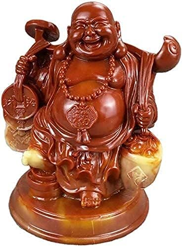 Bouddha de la Fortune Shoushan Cadeau de Pendaison de Crémaillère
