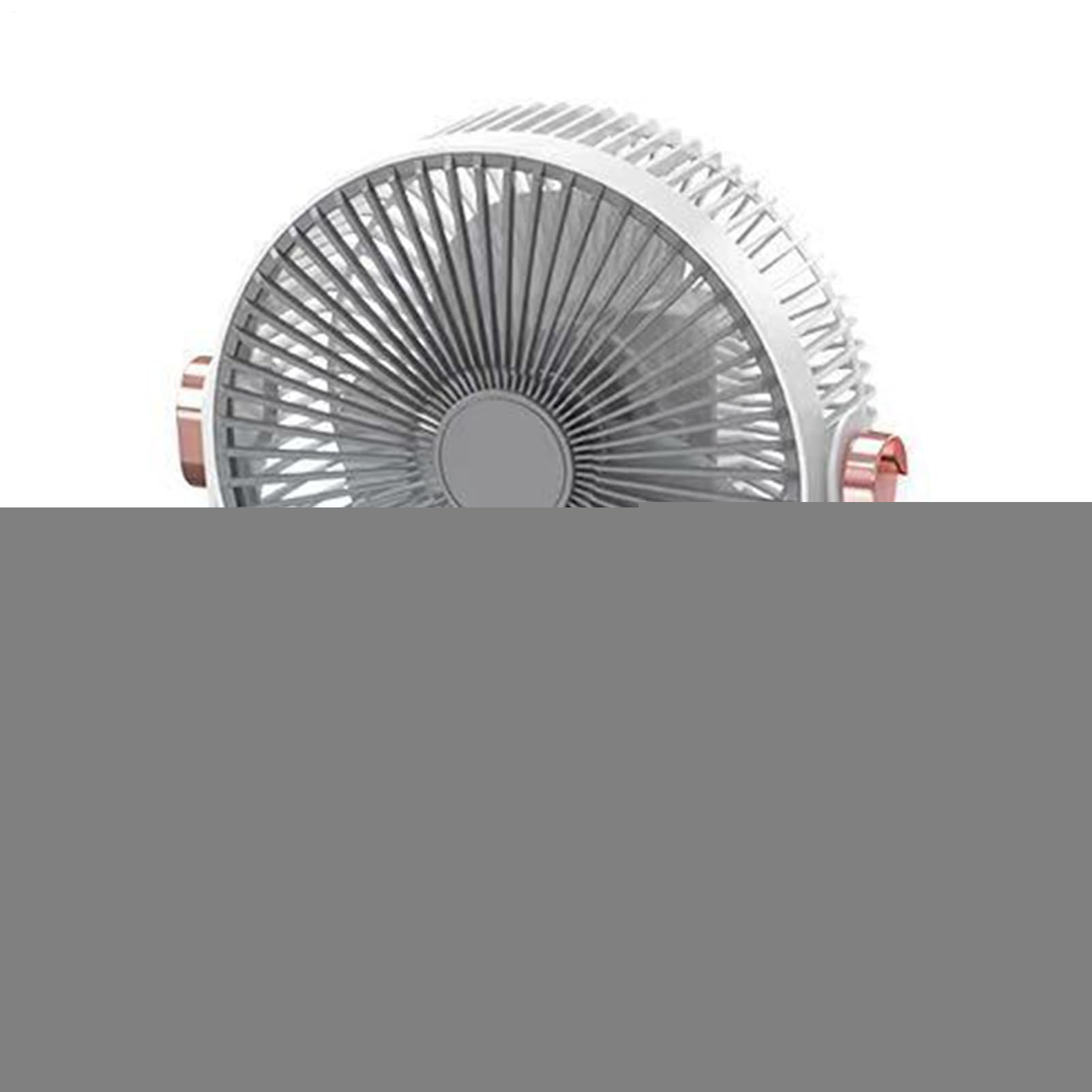 Ventilateur silencieux USB à pince de 20 cm avec vitesse réglable