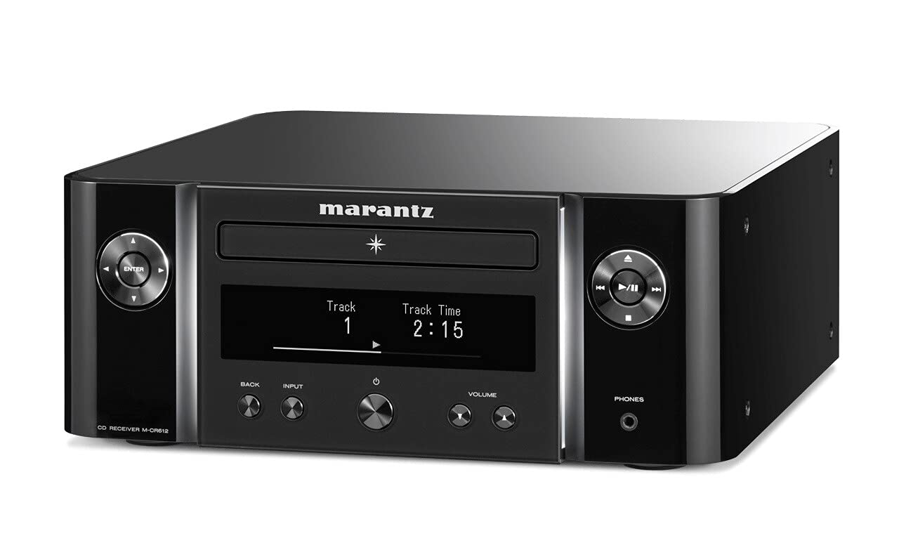 Marantz Melody X (M-CR612) HiFi System, CD Player, DAB+ Radio, Music Streaming, HEOS Multiroom, Bluetooth & AirPlay 2, Alexa Compatible, 2 Optical TV Inputs