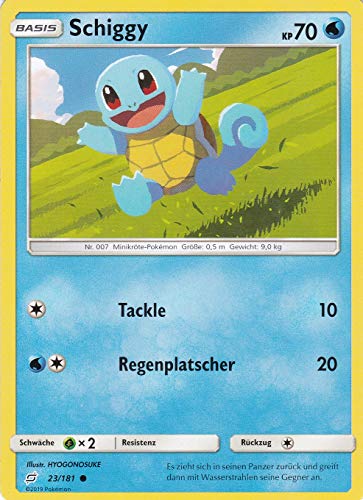 Preisvergleich Produktbild 23 / 181 - Schiggy - Common - Pokemon - Deutsch - Teams sind Trumpf