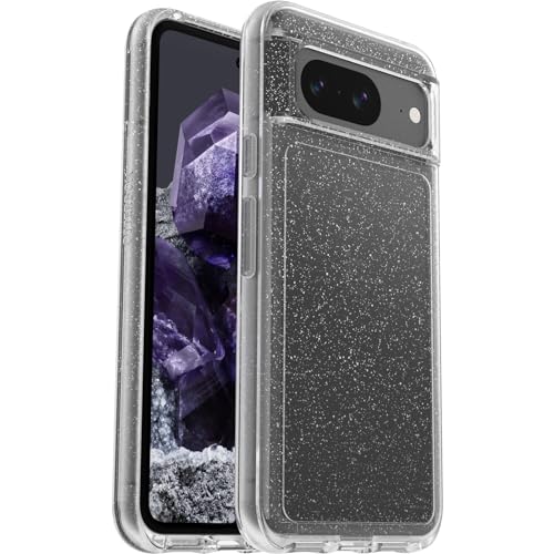 Image of OtterBox Google Pixel 8 Symmetry Series Clear Case - Clear /Glitter