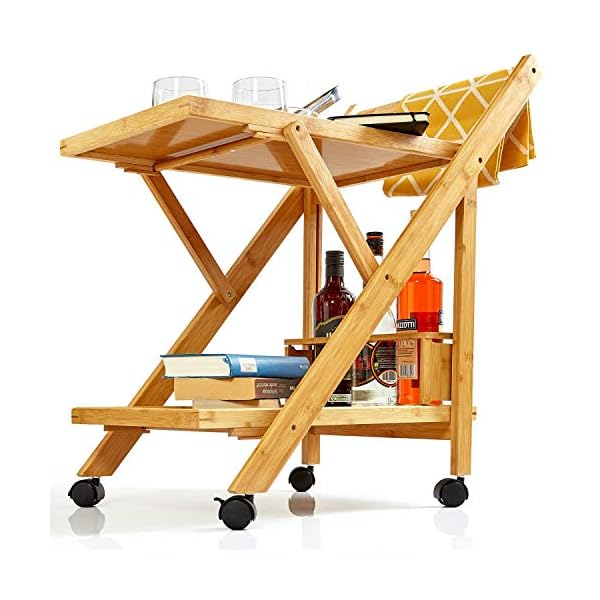 Bambus Küchenwagen | Servierwagen entdecken! | Bambus-Freunde