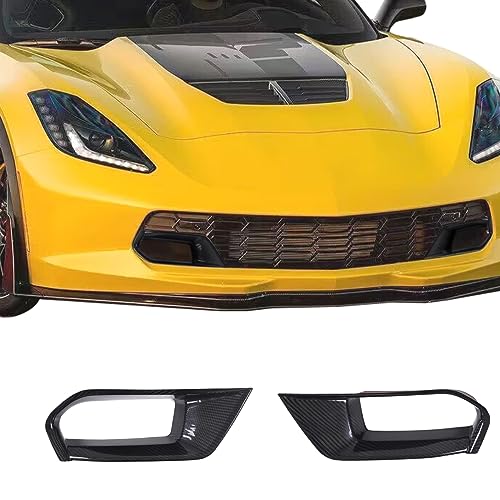 Cadre de conduit d'air carbone Corvette C7 contre l'usure de calandre