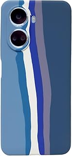 ELMO3EZZ Luxury Colorful Silicone Phone Cover for Nova 10se (Blue)