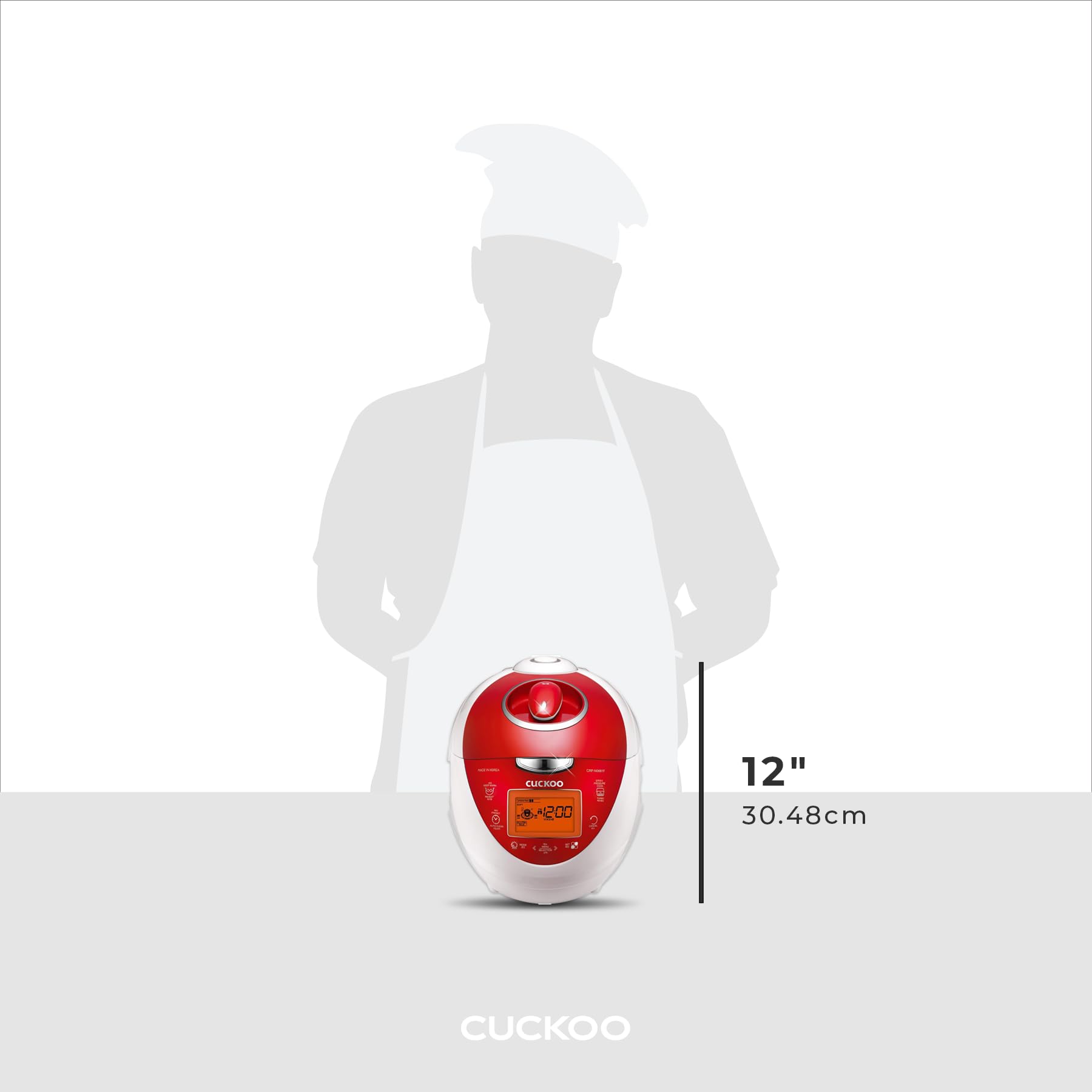 Cuckoo CRP-N0681FV Electric Pressure Rice Cooker
