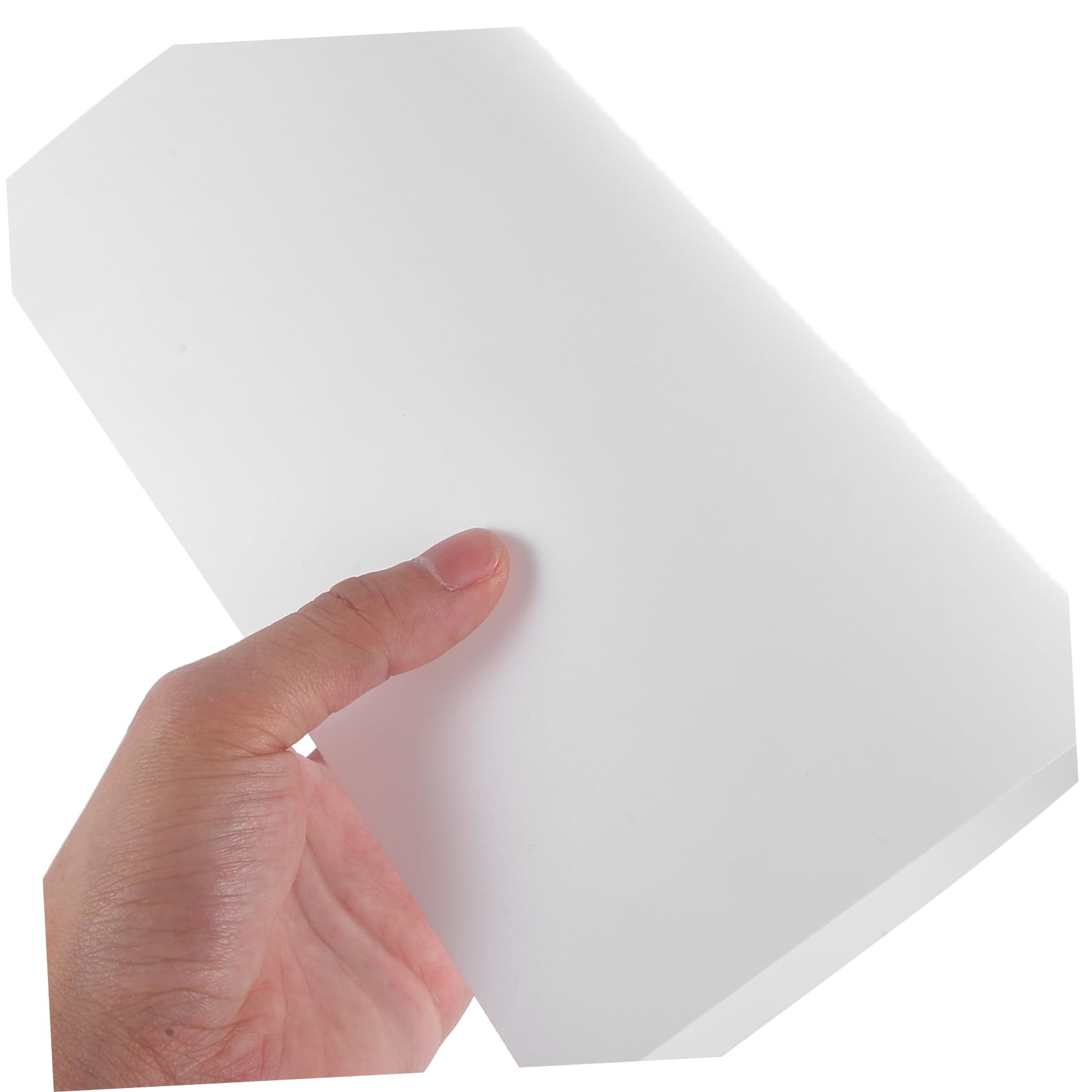 Láminas De PVC Rígido Y Delgado | Para Manualidades Y Decoración | Tamaño A4 (29,7x21 Cm) | Acabado Esmerilado Mate