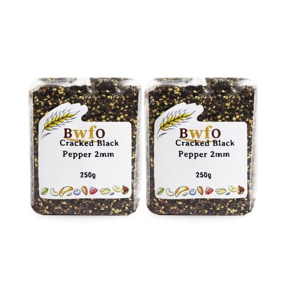 Buy Whole Foods Cracked Black Pepper 2mm (500g)