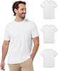 Camisetas de algodón Pima para hombre de INTO THE AM, cuello redondo, manga corta, suaves y de lujo, tallas S-4XL 1