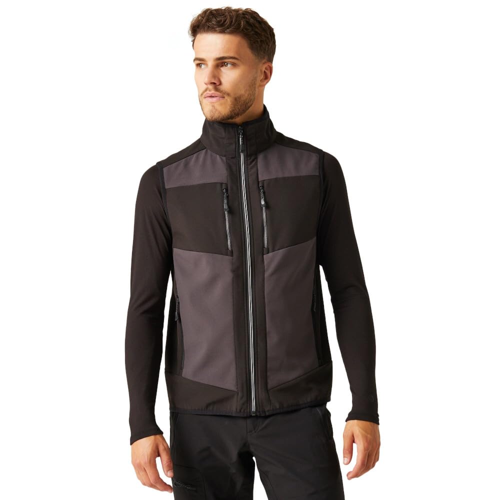 Regatta Gilet da uomo E-Volve Colour Block Softshell