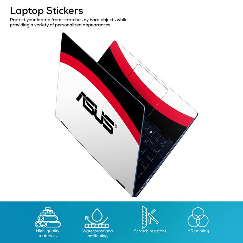 Image of Galaxsia Designer Pattern D2 Full Vinyl Laptop Skin /Sticker /Cover for 14 Inches Laptops Laminated-Removable-HD Quality Compatible for Hp-Dell-Sony-Lenovo-Asus etc.(13.8x9.6 Inches)