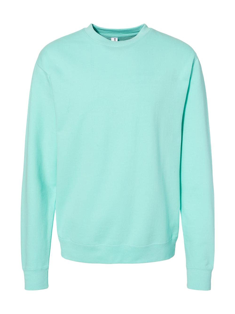 Independent Trading Co.Mens Midweight Crewneck Sweatshirt (SS3000), Mint, XL