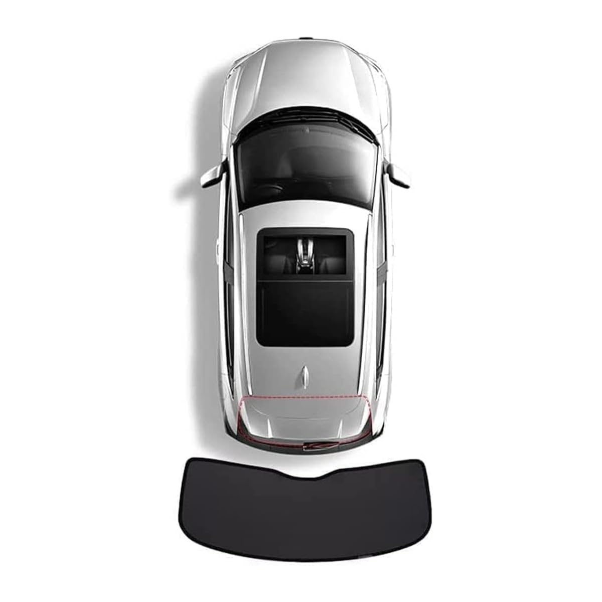 Pare-soleil de voiture pour Dacia Sandero 3 protection UV vitre latérale