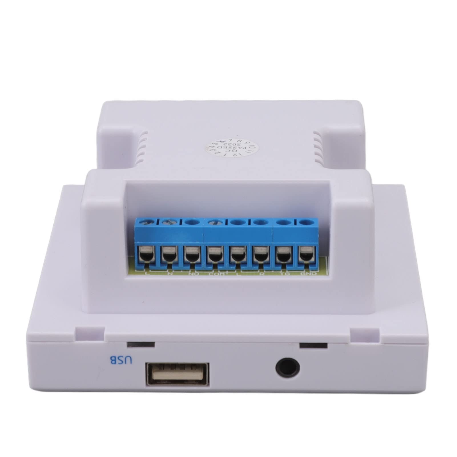 Chrees Sensore di movimento campanello allarme wireless con induzione a infrarossi umana 8 livelli di volume regolabile alloggiamento ABS per magazzino bancario impresa