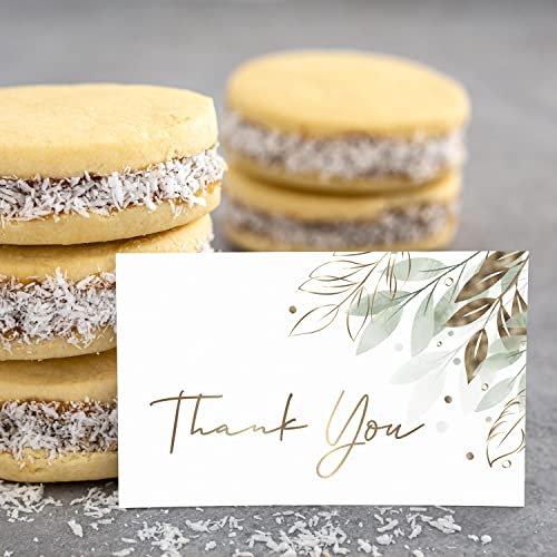Image of Clickedin - 50 Pieces Thank You Greeting Cards and Tags for All Occasion