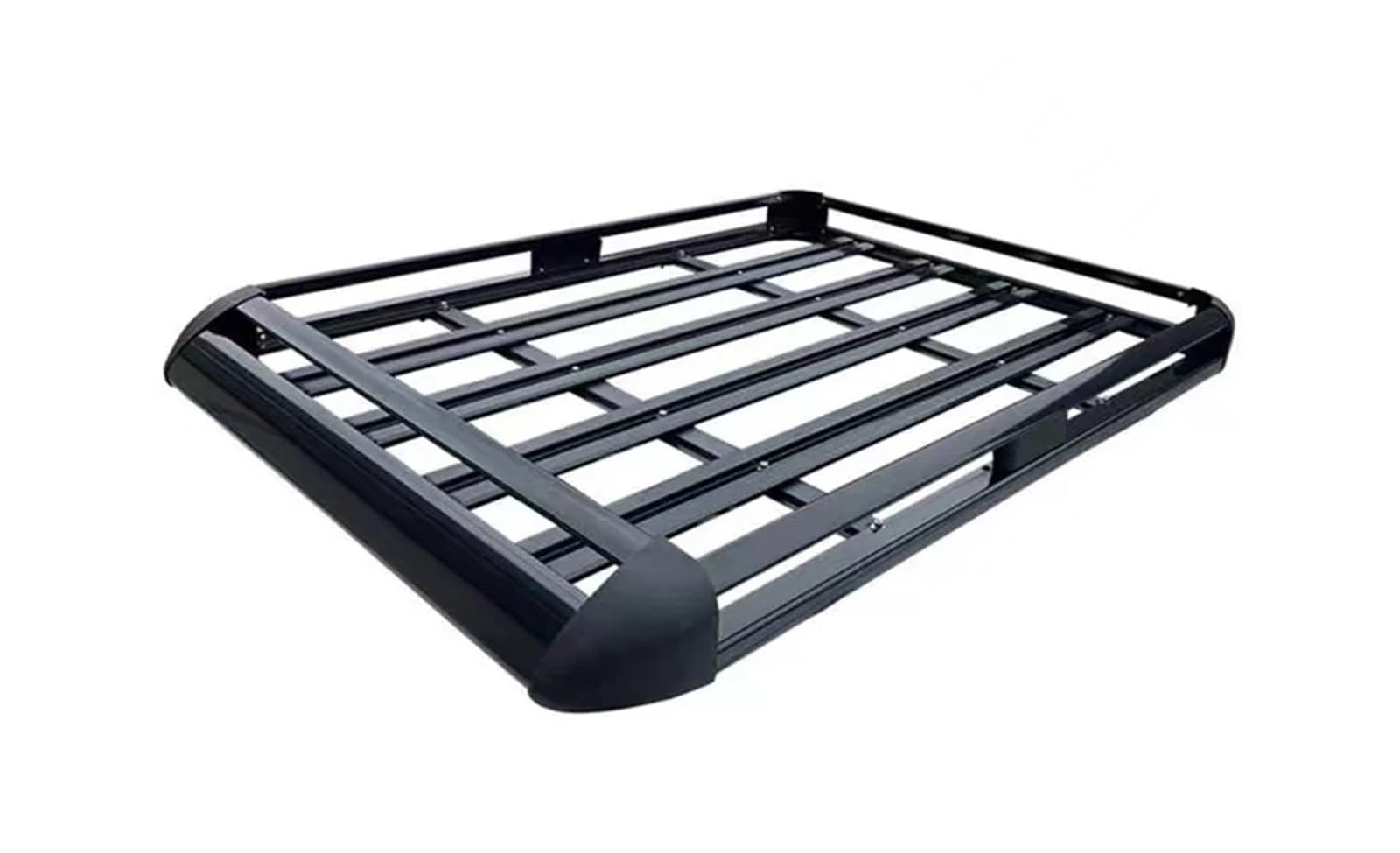 Aluminum Alloy 127 * 90cm, 140 * 100cm, Double-Layer car roof Luggage Rack, SUV roof, Aluminum Alloy Cargo Truck Hanging Basket(140x100 Black)