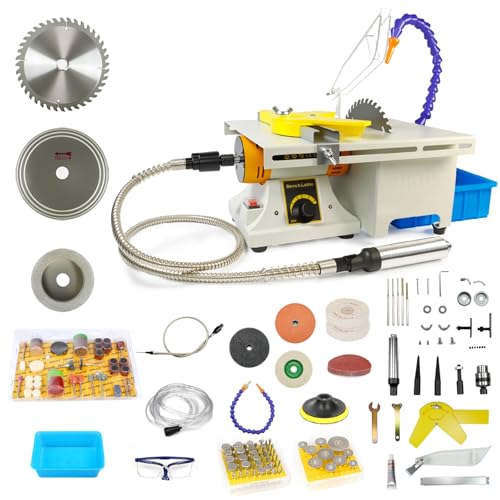 750W Lapidary Rock Saw for Jewelry & Gemstone Cutting, 110V Lapidary...