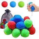 【Gran idea de regalo】 globos de agua llenado rapido de agua Este es un gran regalo para niños de todas las edades. Características del agua del patio trasero La pelota durará años de diversión en el agua, mucho mejor que los globos de agua tradicionales. Sumérgete por un momento y deja que comience la diversión. Mientras las balas absorban