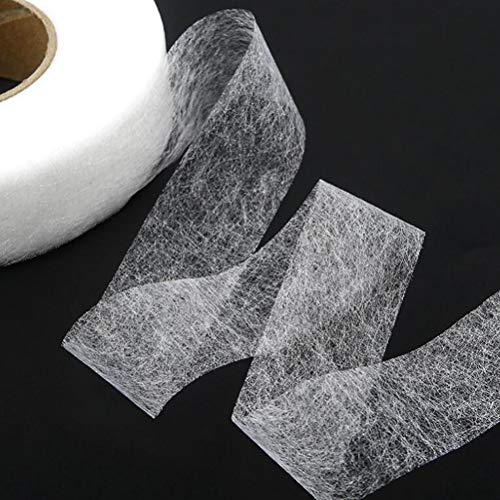 Bettli Fabric Fusing Tape Iron Adhesive Hemming Tape Stitch Fusible Bonding Web 1 inch 70 Yards