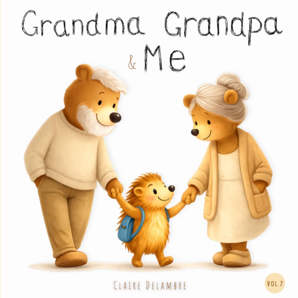 Grandma Grandpa and Me: A gentle children’s book about grandparents, special moments, bedtime stories, and family love - for kids ages 2–5 (Little Steps to Grow)