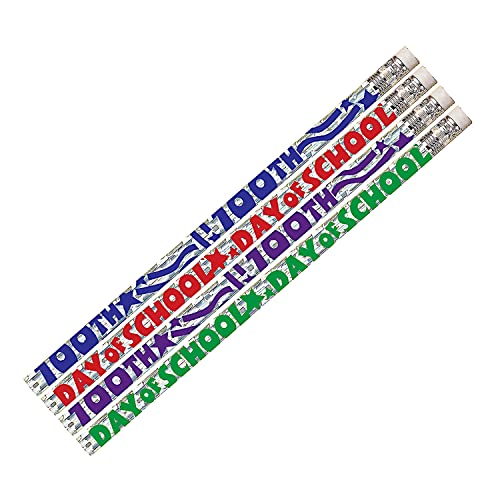 Musgrave 100th Day of School Motivational Pencils miniatura 1