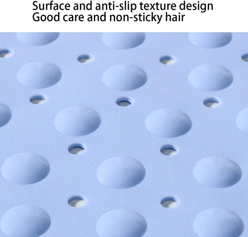 コーナーシャワーマット扇形シャワーマット滑り止めバスルームマットシャワールームフロアマット入浴に適した滴下防止マット-Light B