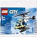LEGO City Minifigure Polybag - Police Helicopter with Pilot and Stand 30367