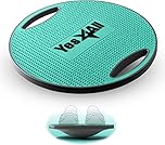 Yes4All Premium Wobble Balance Board - 16.34 Inch Round for Standing Desk, Core Training, Home Gym Workout (Teal)