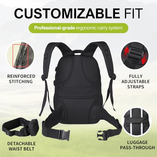 35L Tactical Fishing Backpack with Code BG7GNUTT - Lightweight & Waterproof - Image 6