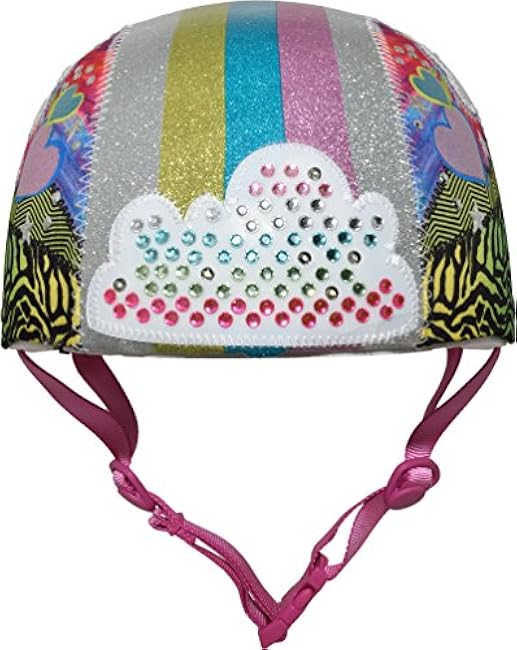 Raskullz Girls 8+ Loud Cloud Sparklez Helmet