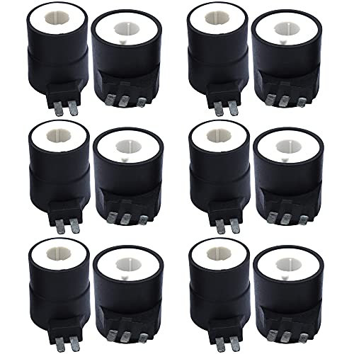 BlueStars 279834 - Kit de bobina solenoide de encendido de válvula de gas para secadora, compatible con secadoras Whirlpool Kenmore Maytag, reemplaza AP3094251 PS334310 12001349, paquete de 6